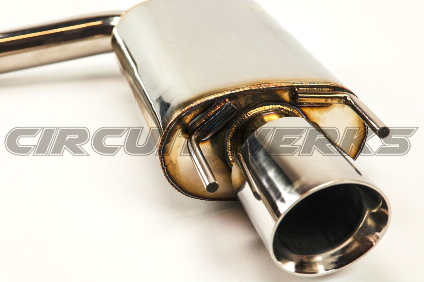 15+ RC350 RC200T RC300 RWD AWD F-sport Axle-Back Exhaust System Muffler w/ Tips